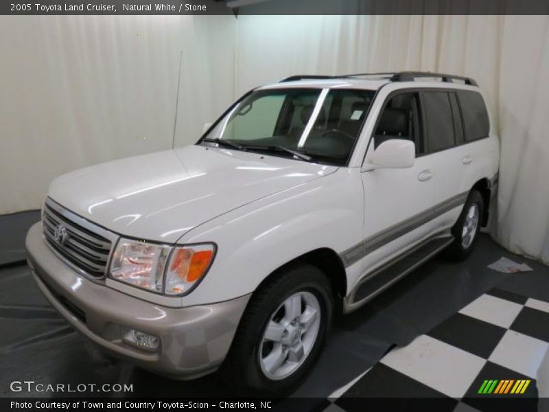 Natural White / Stone 2005 Toyota Land Cruiser