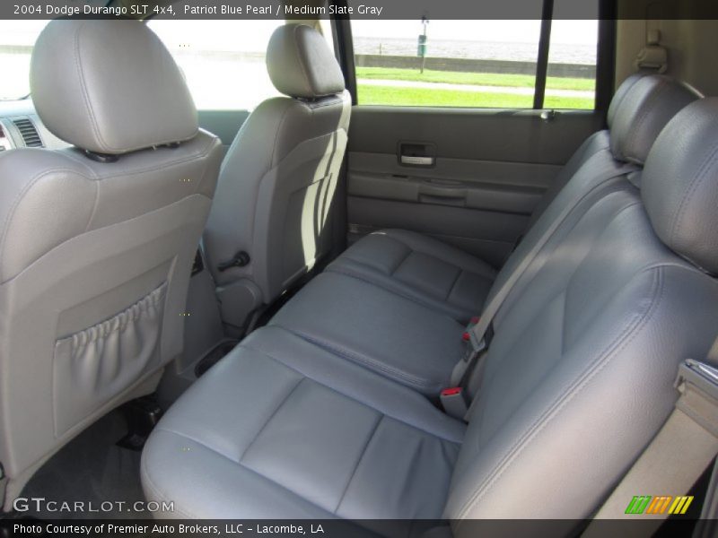 Patriot Blue Pearl / Medium Slate Gray 2004 Dodge Durango SLT 4x4