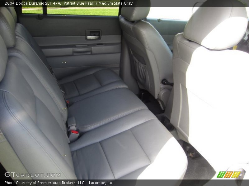 Patriot Blue Pearl / Medium Slate Gray 2004 Dodge Durango SLT 4x4