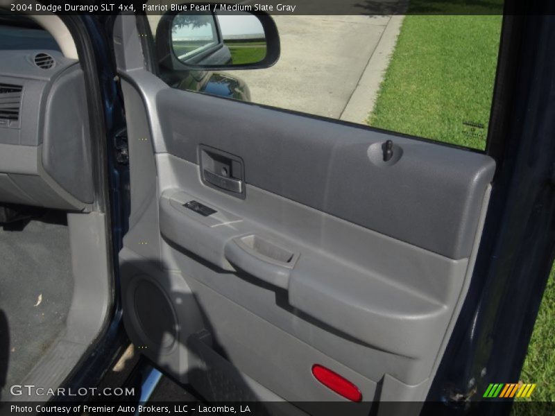 Patriot Blue Pearl / Medium Slate Gray 2004 Dodge Durango SLT 4x4