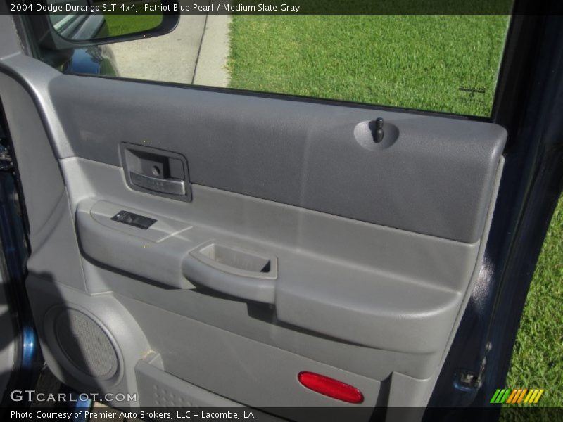 Patriot Blue Pearl / Medium Slate Gray 2004 Dodge Durango SLT 4x4