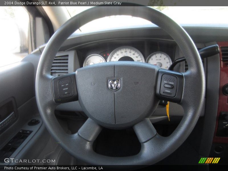 Patriot Blue Pearl / Medium Slate Gray 2004 Dodge Durango SLT 4x4