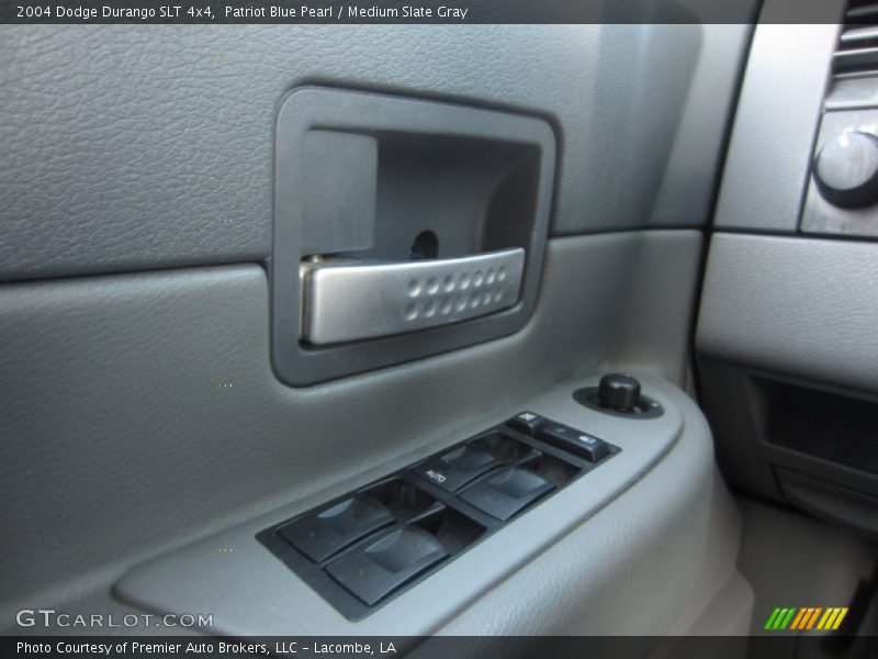 Patriot Blue Pearl / Medium Slate Gray 2004 Dodge Durango SLT 4x4