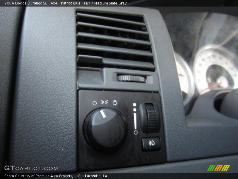 Patriot Blue Pearl / Medium Slate Gray 2004 Dodge Durango SLT 4x4