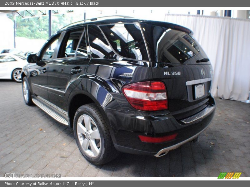 Black / Black 2009 Mercedes-Benz ML 350 4Matic