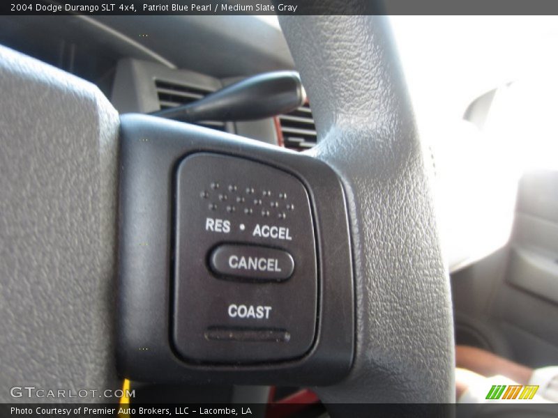 Patriot Blue Pearl / Medium Slate Gray 2004 Dodge Durango SLT 4x4