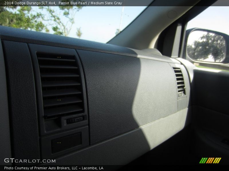 Patriot Blue Pearl / Medium Slate Gray 2004 Dodge Durango SLT 4x4