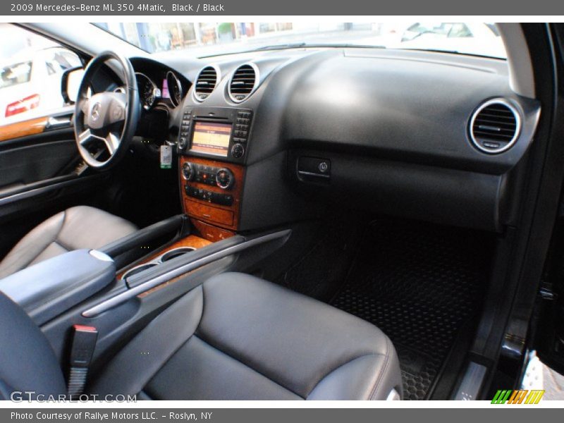 Black / Black 2009 Mercedes-Benz ML 350 4Matic
