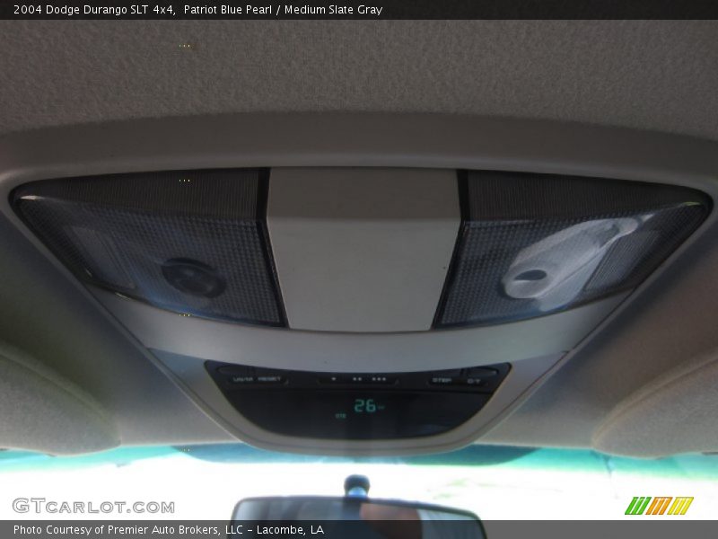 Patriot Blue Pearl / Medium Slate Gray 2004 Dodge Durango SLT 4x4