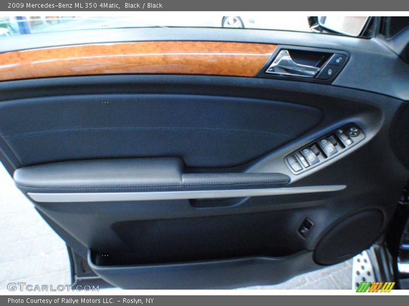 Black / Black 2009 Mercedes-Benz ML 350 4Matic