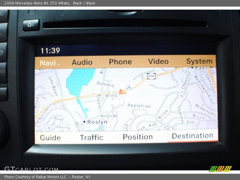Black / Black 2009 Mercedes-Benz ML 350 4Matic