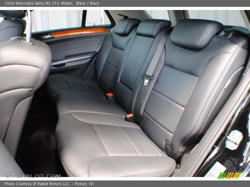 Black / Black 2009 Mercedes-Benz ML 350 4Matic