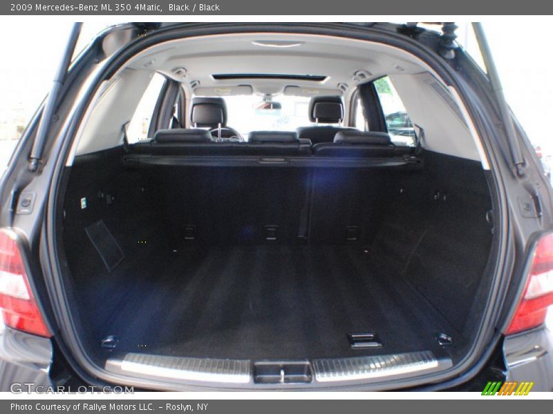 Black / Black 2009 Mercedes-Benz ML 350 4Matic