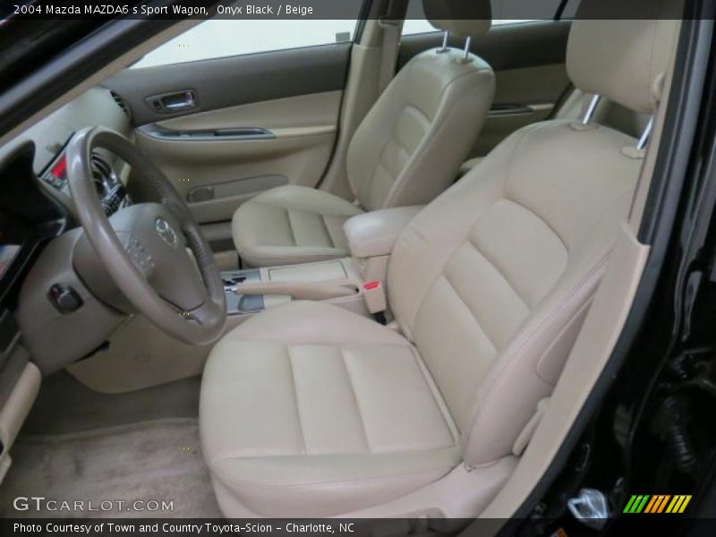 Beige Interior - 2004 MAZDA6 s Sport Wagon 