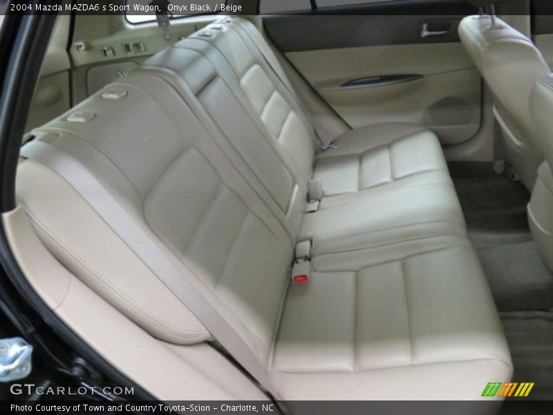 Onyx Black / Beige 2004 Mazda MAZDA6 s Sport Wagon