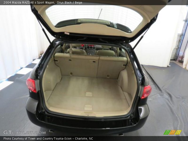Onyx Black / Beige 2004 Mazda MAZDA6 s Sport Wagon