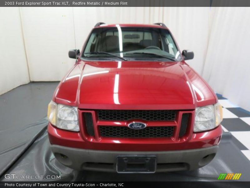 Redfire Metallic / Medium Flint 2003 Ford Explorer Sport Trac XLT
