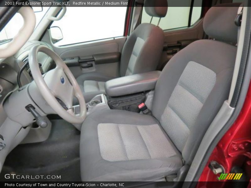 Redfire Metallic / Medium Flint 2003 Ford Explorer Sport Trac XLT