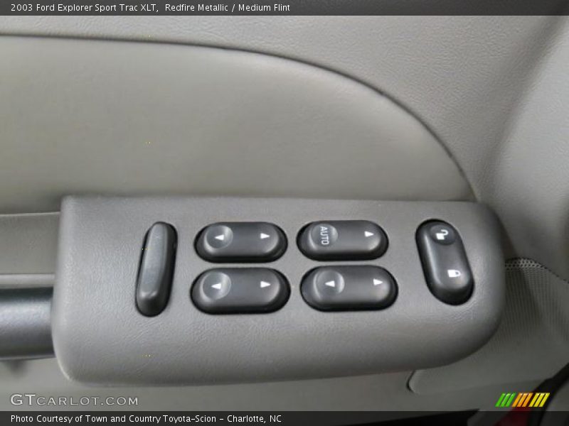 Redfire Metallic / Medium Flint 2003 Ford Explorer Sport Trac XLT