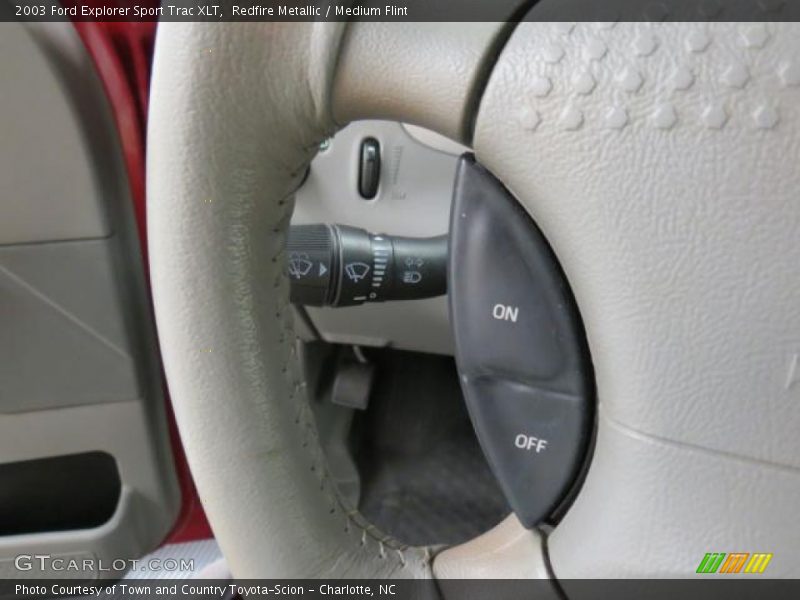 Redfire Metallic / Medium Flint 2003 Ford Explorer Sport Trac XLT