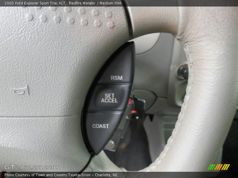 Redfire Metallic / Medium Flint 2003 Ford Explorer Sport Trac XLT