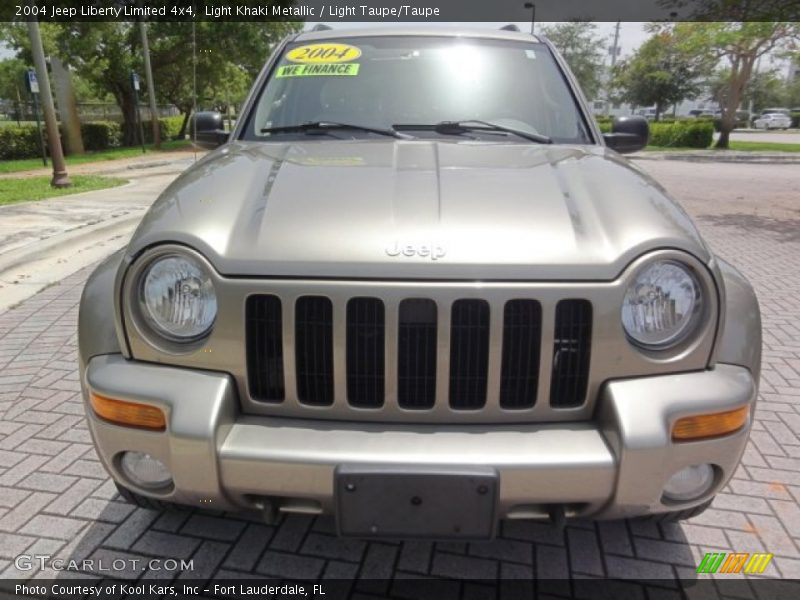Light Khaki Metallic / Light Taupe/Taupe 2004 Jeep Liberty Limited 4x4