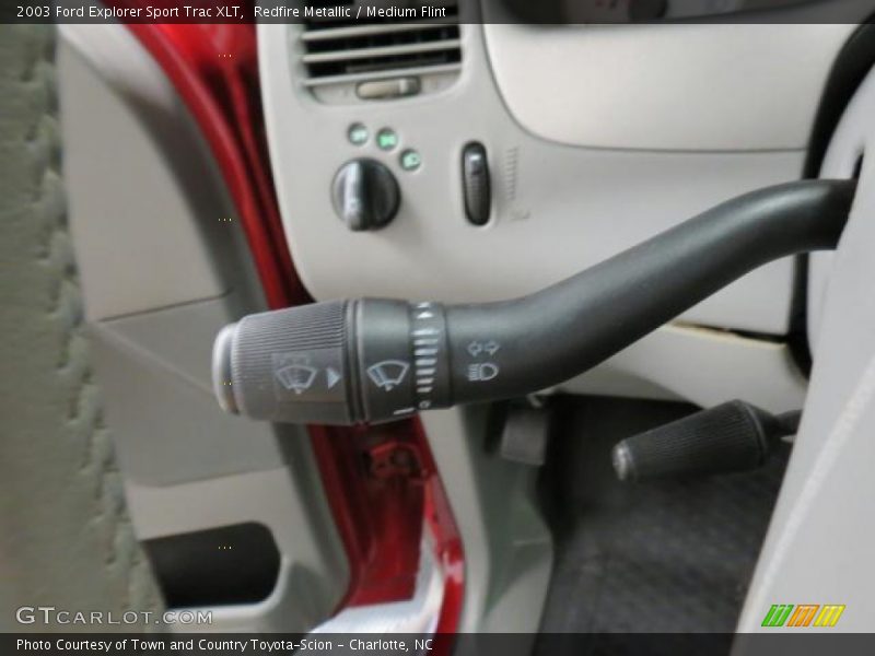 Redfire Metallic / Medium Flint 2003 Ford Explorer Sport Trac XLT