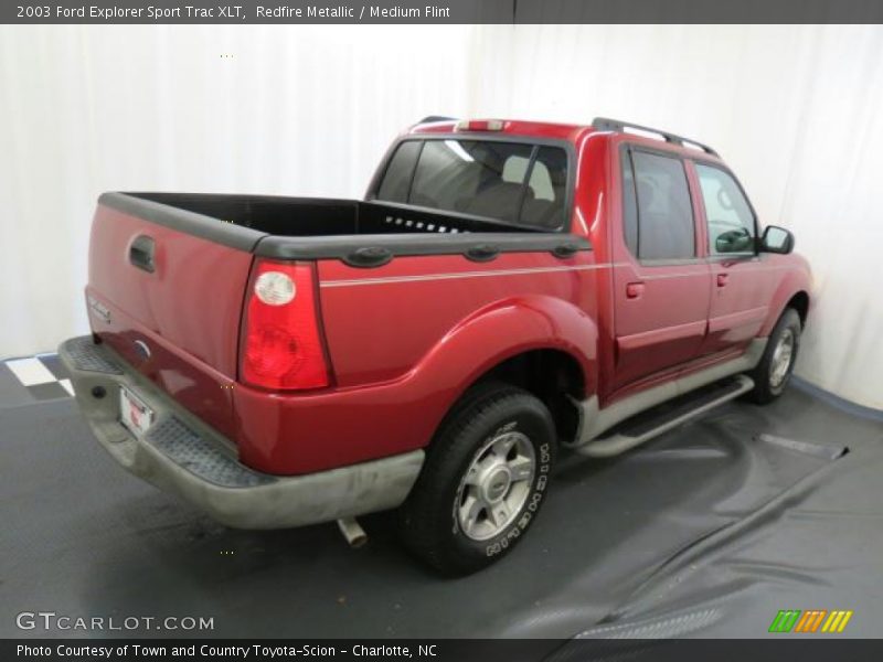 Redfire Metallic / Medium Flint 2003 Ford Explorer Sport Trac XLT
