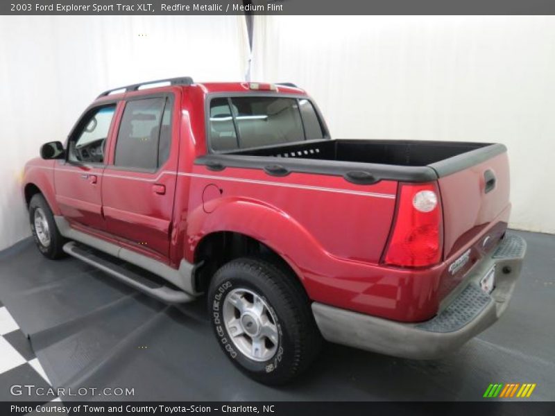 Redfire Metallic / Medium Flint 2003 Ford Explorer Sport Trac XLT
