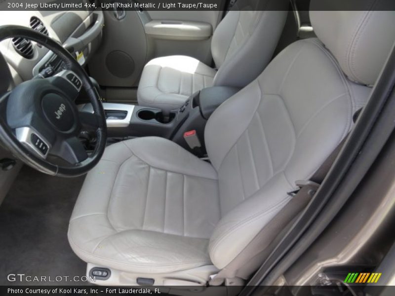 Light Khaki Metallic / Light Taupe/Taupe 2004 Jeep Liberty Limited 4x4