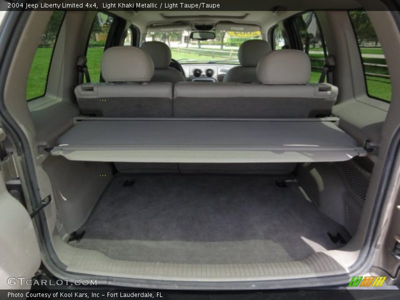 Light Khaki Metallic / Light Taupe/Taupe 2004 Jeep Liberty Limited 4x4