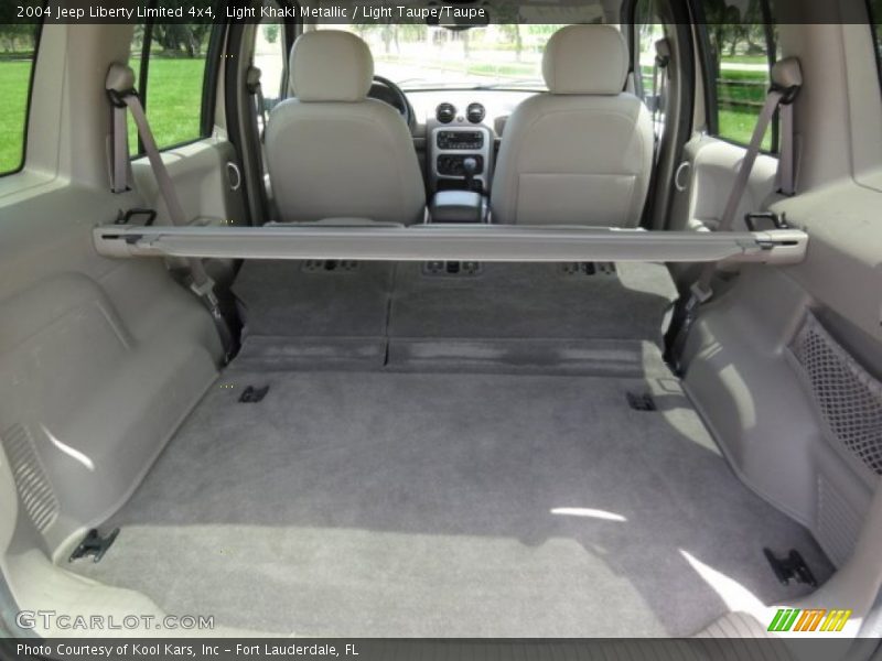 Light Khaki Metallic / Light Taupe/Taupe 2004 Jeep Liberty Limited 4x4