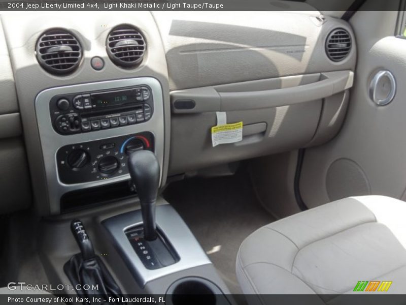 Light Khaki Metallic / Light Taupe/Taupe 2004 Jeep Liberty Limited 4x4