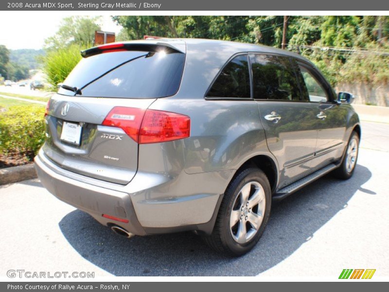 Sterling Gray Metallic / Ebony 2008 Acura MDX Sport