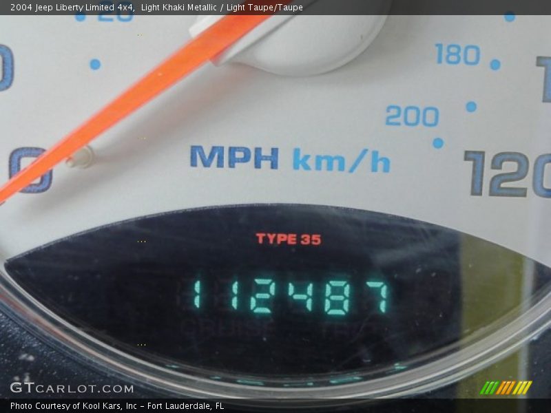 Light Khaki Metallic / Light Taupe/Taupe 2004 Jeep Liberty Limited 4x4