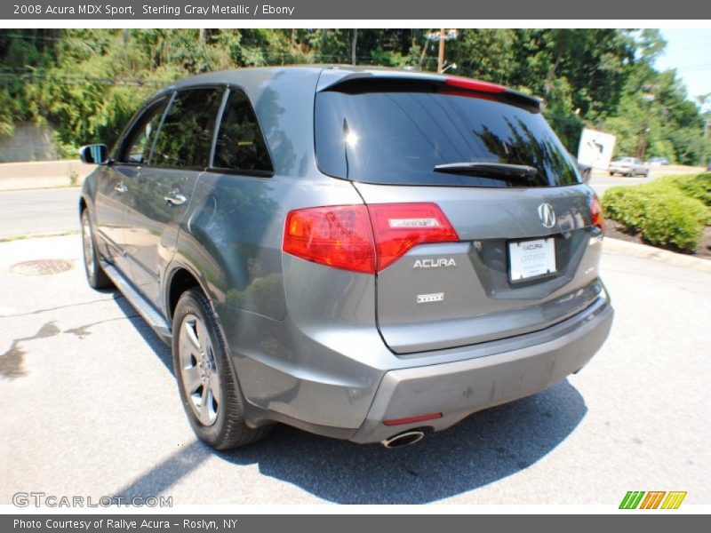 Sterling Gray Metallic / Ebony 2008 Acura MDX Sport