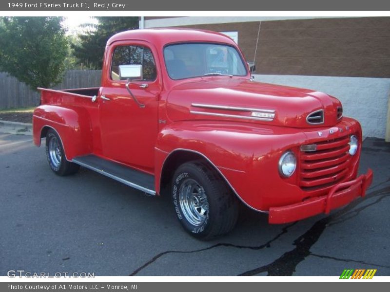 Red / Grey 1949 Ford F Series Truck F1