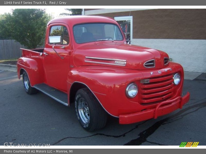 Red / Grey 1949 Ford F Series Truck F1