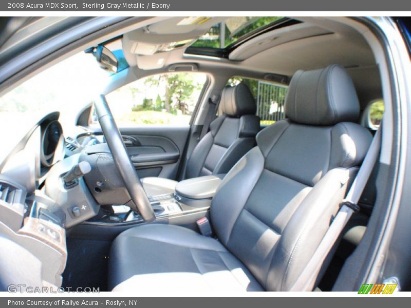 Front Seat of 2008 MDX Sport
