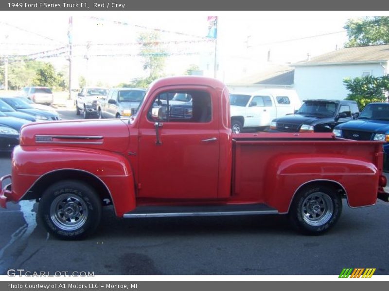 Red / Grey 1949 Ford F Series Truck F1