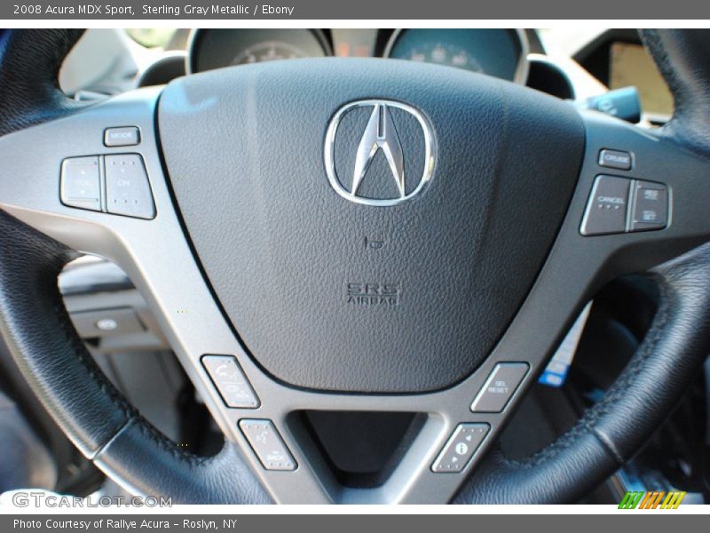 Sterling Gray Metallic / Ebony 2008 Acura MDX Sport