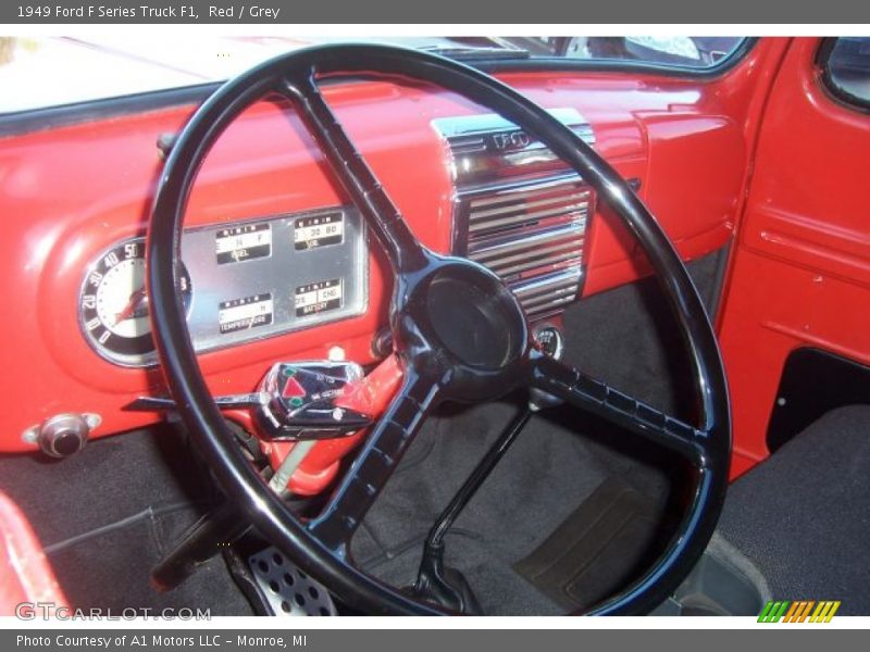 Red / Grey 1949 Ford F Series Truck F1