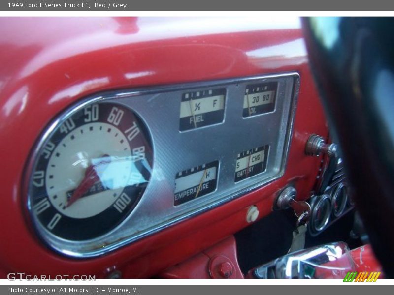 Red / Grey 1949 Ford F Series Truck F1