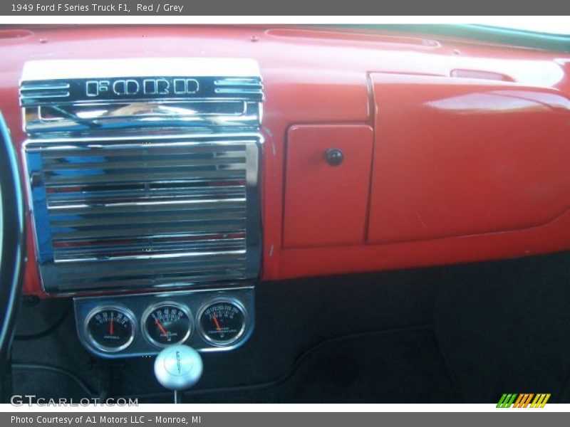 Red / Grey 1949 Ford F Series Truck F1