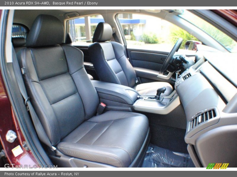 Basque Red Pearl / Ebony 2010 Acura RDX SH-AWD