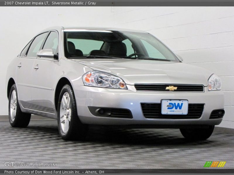 Silverstone Metallic / Gray 2007 Chevrolet Impala LT