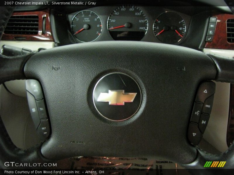 Silverstone Metallic / Gray 2007 Chevrolet Impala LT