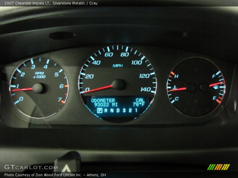  2007 Impala LT LT Gauges