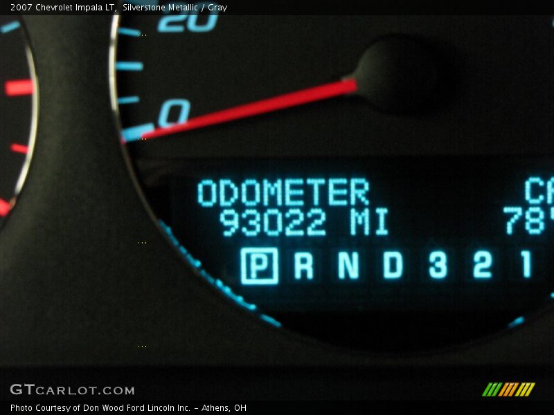 Silverstone Metallic / Gray 2007 Chevrolet Impala LT