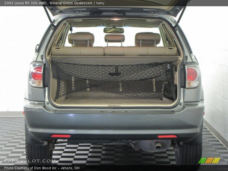 Mineral Green Opalescent / Ivory 2003 Lexus RX 300 AWD
